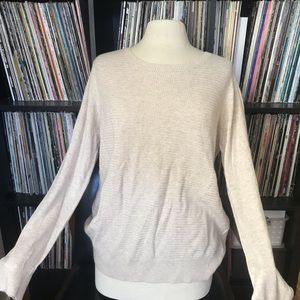 Soft, creamy Loft sweater size XL